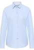 Oxford Shirt Bluse in hellblau unifarben