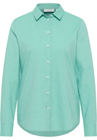 Oxford Shirt Bluse in hellgrün unifarben