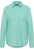 Oxford Shirt Bluse in hellgrün unifarben