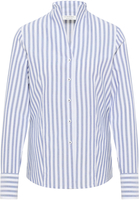 Oxford Shirt Bluse in navy gestreift