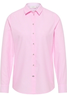 Oxford Shirt Bluse in rosa unifarben