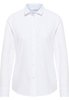 Oxford Shirt Bluse in weiß unifarben