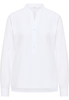 Oxford Shirt Bluse in weiß unifarben