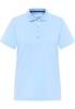 Poloshirt in hellblau unifarben