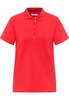 Poloshirt in rot unifarben