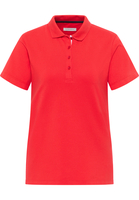 Poloshirt in rot unifarben