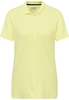 Poloshirt in vanille unifarben