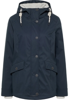 Regenjacke in navy unifarben