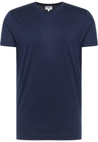 Shirt in dunkelblau unifarben
