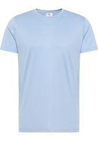 Shirt in hellblau unifarben