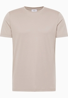 Shirt in hellgrau unifarben