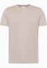 Shirt in hellgrau unifarben