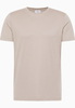 Shirt in hellgrau unifarben