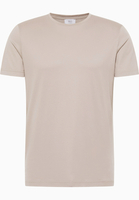 Shirt in hellgrau unifarben