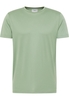 Shirt in pistazie unifarben