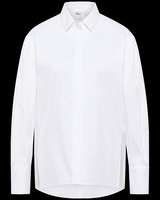 Signature Shirt Bluse in weiß unifarben