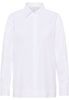 Signature Shirt Bluse in weiß unifarben