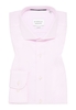 SLIM FIT Cover Shirt in rosa unifarben