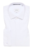 SLIM FIT Cover Shirt in weiß unifarben
