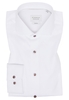 SLIM FIT Cover Shirt in weiß unifarben