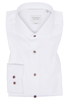 SLIM FIT Cover Shirt in weiß unifarben