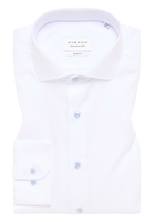 SLIM FIT Cover Shirt in weiß unifarben