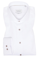 SLIM FIT Cover Shirt in weiß unifarben