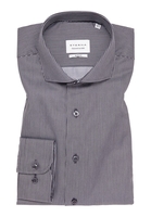 SLIM FIT Hemd in anthrazit gestreift