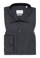 SLIM FIT Hemd in anthrazit strukturiert