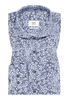 SLIM FIT Hemd in blau bedruckt