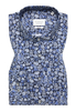 SLIM FIT Hemd in blau bedruckt