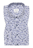 SLIM FIT Hemd in blau bedruckt