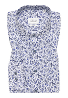 SLIM FIT Hemd in blau bedruckt