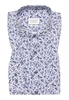SLIM FIT Hemd in blau bedruckt