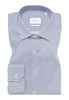 SLIM FIT Hemd in blau bedruckt