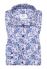 SLIM FIT Hemd in blau bedruckt
