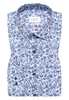 SLIM FIT Hemd in blau bedruckt