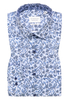 SLIM FIT Hemd in blau bedruckt