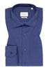SLIM FIT Hemd in blau strukturiert