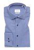 SLIM FIT Hemd in blau strukturiert