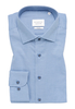 SLIM FIT Hemd in blau strukturiert