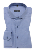 SLIM FIT Hemd in blau strukturiert