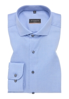 SLIM FIT Hemd in blau strukturiert