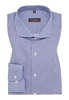 SLIM FIT Hemd in blau/hellblau bedruckt