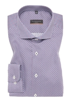 SLIM FIT Hemd in blau/rot bedruckt