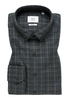 SLIM FIT Hemd in dunkelblau kariert
