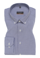 SLIM FIT Hemd in dunkelblau kariert