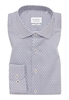 SLIM FIT Hemd in grau bedruckt