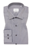 SLIM FIT Hemd in grau strukturiert