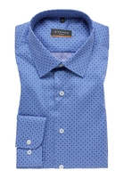 SLIM FIT Hemd in hellblau bedruckt